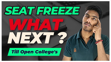 JAC Delhi Seat Freeze What Next 🤔? | College Kb Khulenge, Hostel, Orientation Kb Hoga ? #jee #dtu