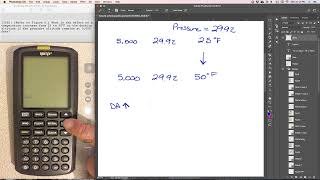 Sporty's E6B Pressure Density and Altitude - Question 3292