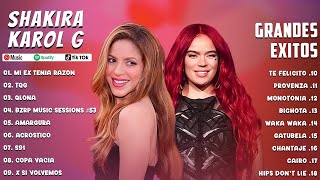 KAROL G Y SHAKIRA 2023 - MEJORES CANCIONES 2023 - MIX CANCIONES 2023 - MIX REGGAETON 2023