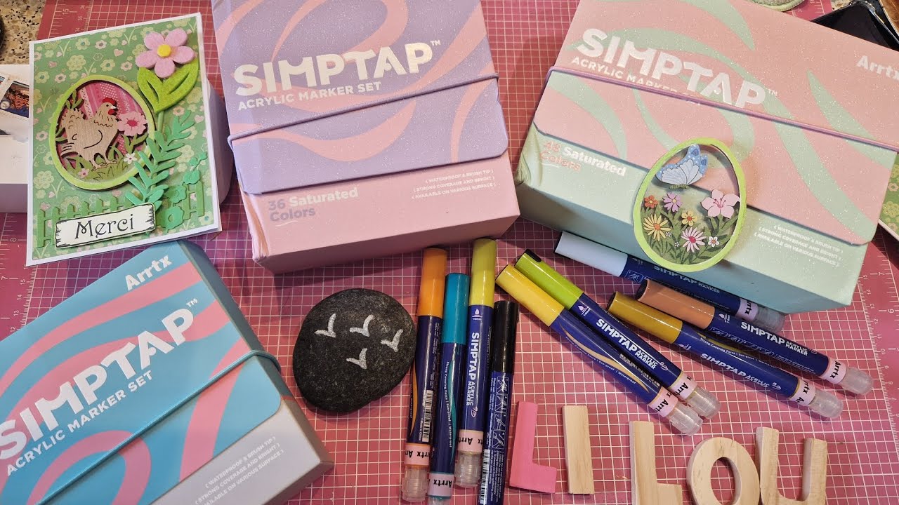 UNBOXING MARKERS ACRYLIC 