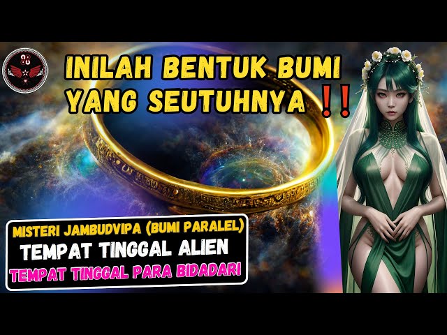 INILAH TEMPAT TINGGAL PARA BIDADARI 💥 MISTERI JAMBUDVIPA (BUMI PARALEL) MULTIVERSE u0026 PARALLEL WORLD class=