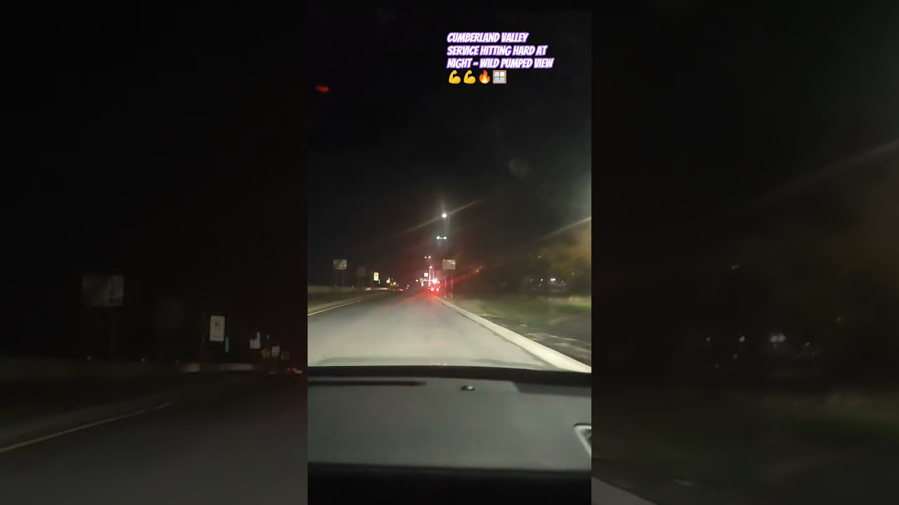 Cumberland Valley Service Plaza 🔥🔥 Song Hitting Wild 💪💪💀💀