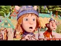 海賊の少年ビッケ役・伊藤沙莉もドキドキ!弓矢コンテスト/映画『小さなバイキング ビッケ』本編映像