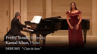 Video voorbeeld van "Soprano Pretty Yende Sings Debussy's "Clair de lune""