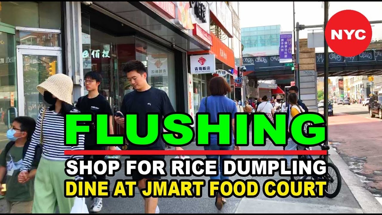 Life in NYC | Flushing: Shop for Sticky Rice Dumpling & Dine at JMart ...