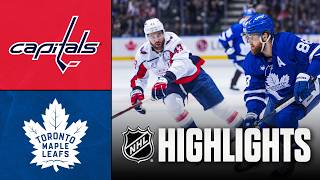 Capitals Vs. Maple Leafs Nhl Highlights April 08, 2026