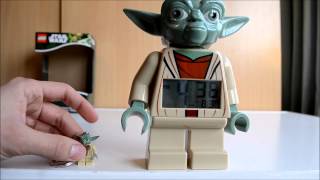 Lego Star Wars Yoda alarm clock review