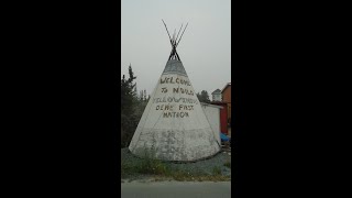 YELLOWKNIFE, NORTHWEST TERRITORIES, INDIGENOUS RESIDENTIAL AREA!