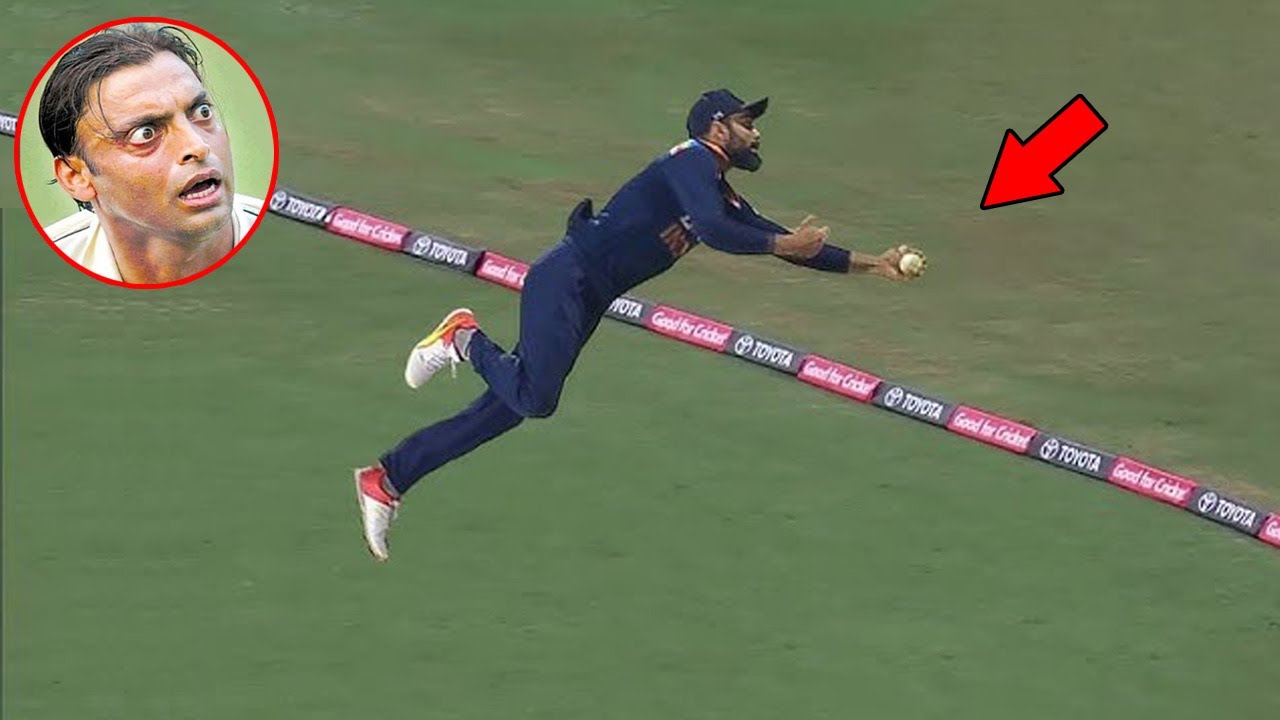 Top 10 Amazing Fielding Efforts In Cricket Ever 😯 - YouTube
