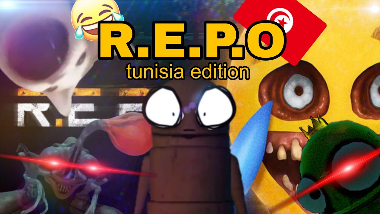 ثلاثة بهايم يحاولوا النجاة في ريبو😂😂||repo tunisia edition