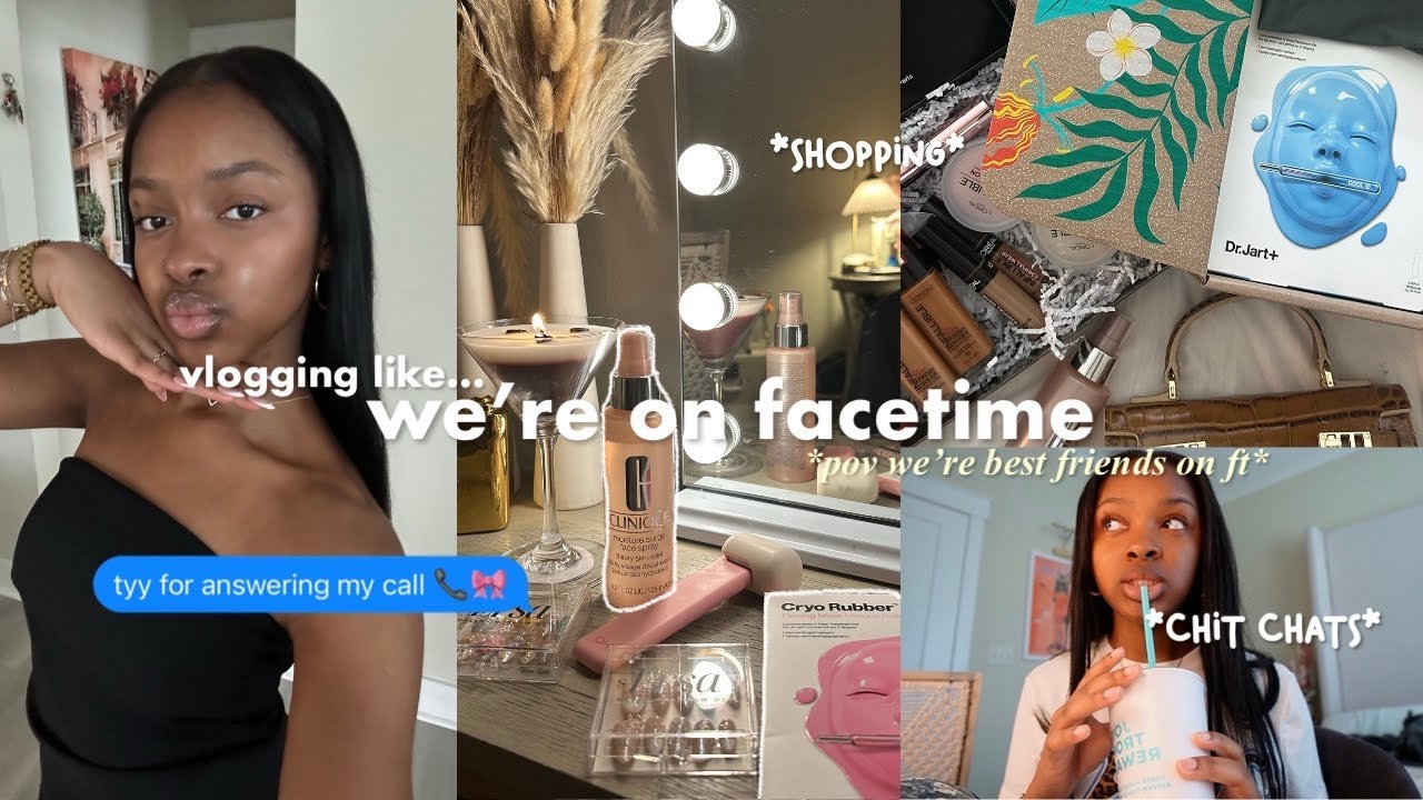 pov: we’re best friends on facetime 📞🎀 // shopping, haul, chitchats, and more!!