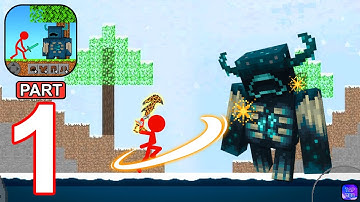 Stickman Battle Craft Games - Gameplay Walkthrough Part 1 Tutorial (Android,iOS Gameplay)