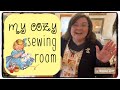 10k giveaway sewing room tour  cozy homemaking