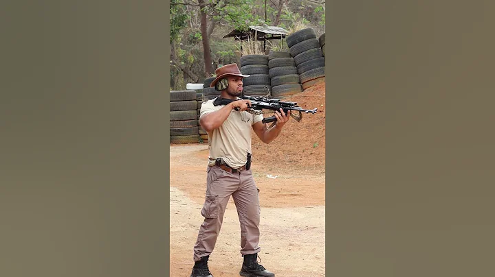 AR 15 VS AK 47 RECOIL TEST #badatbrothers #Ar15 #ak47 #asmr