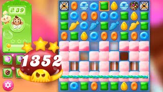 Candy Crush Jelly Saga Level 1352 Hard Level 3 Stars