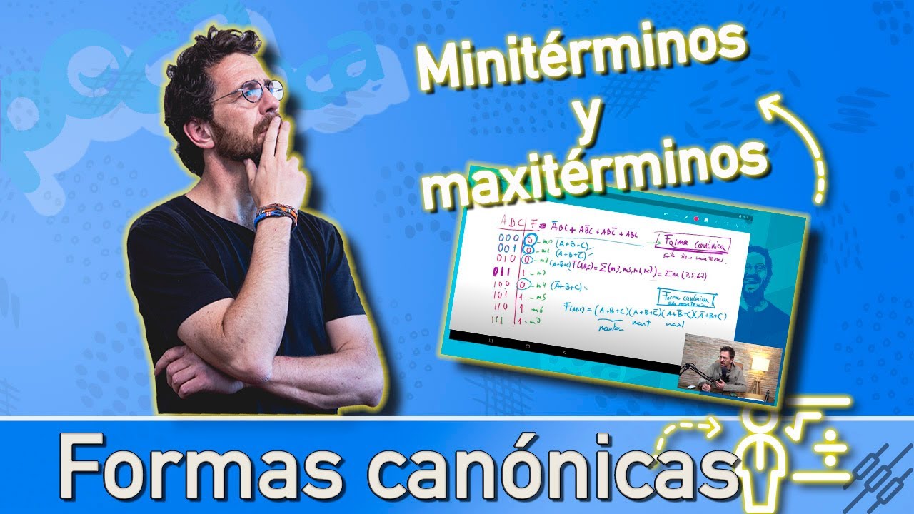 ¿Que son las formas canónicas?¿Y los mintérminos y maxitérminos?