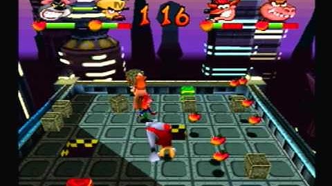 Crash Bash (Coop) : Space Bash (Level 8) Trophy, Gem, and Crystal