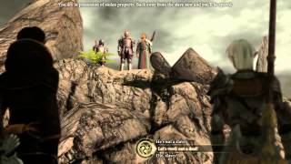 Dragon Age 2 - Elven Mage Hawke Being Kind Of A