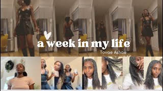 A WEEK IN THE LIFE of my hair || Florida, ATL, DC