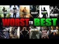 Ranking Every Call of Duty Game From WORST to BEST