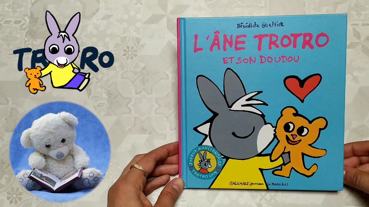 L'âne Trotro et son doudou - coffret : Bénédicte Guettier