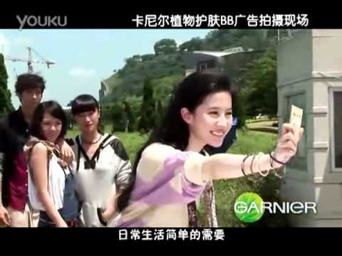 劉亦菲[2011.09.06]卡尼爾植物護膚BB霜電視廣告拍攝花絮.mp4