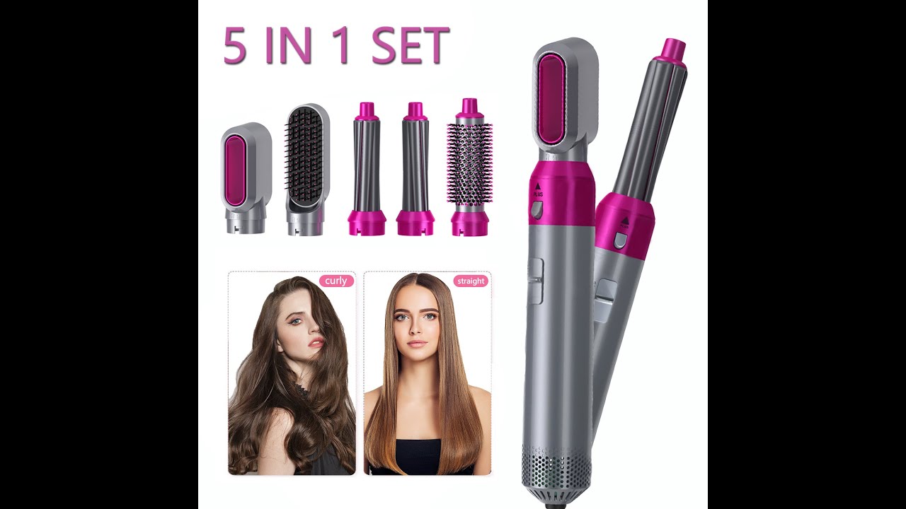 5 in 1 Hot Air Styler Multifunction Hair Dryer Brush Blow Stylers Hair