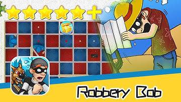 Robbery Bob™ Bonus 5-6 Walkthrough All Levels 3 Stars! Recommend index five stars+