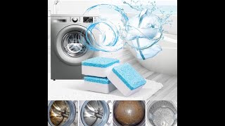 Таблетки для чистки стиральных машин 12 штук Washing Machine Cleaner Deep Clean Formula