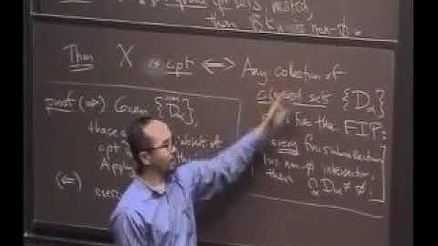 Real Analysis, Lecture 14 Connected Sets, Cantor Sets