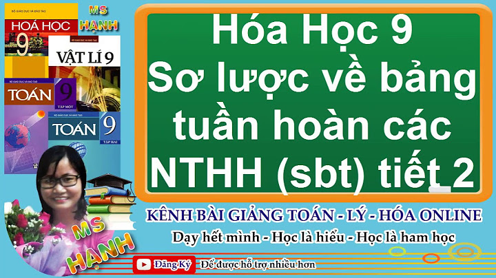 Giải sách bài tập hóa 9 bài 31 năm 2024