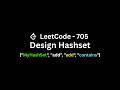 LeetCode 705 Design HashSet Explained Easily in Hindi | DSA Interview Question