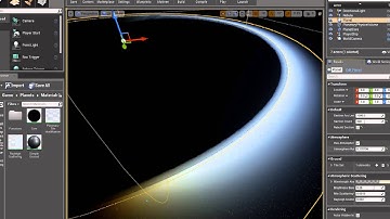 2D Space Shooter Atmospheric Scattering Demo