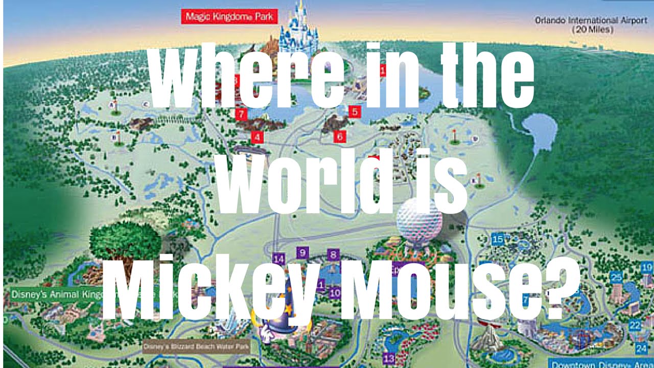walt disney biography author DISNEY WORLD CONTEST: WHERE IN THE WORLD IS MICKEY MOUSE?