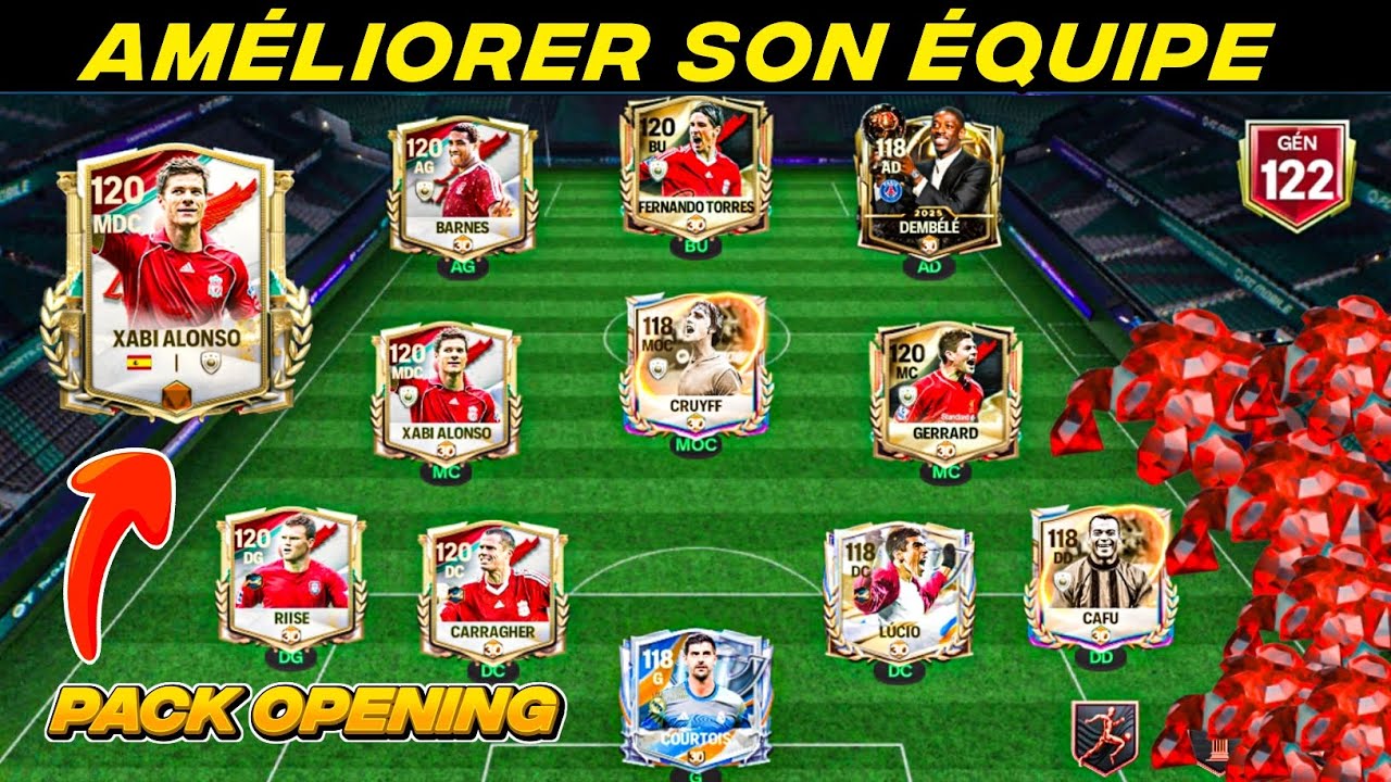 COMMENT AMÉLIORER SON ÉQUIPE FACILEMENT SUR FC MOBILE 26 | AVOIR DE BONS JOUEURS (PACK OPENING)