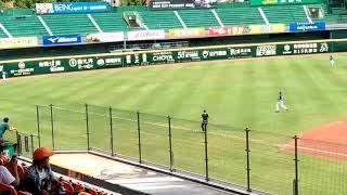 1070522富邦二軍VS統一二軍 2下 蔡奕玄 左外野安打,一分打點