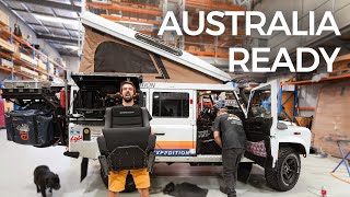 Our Defender is in AUSTRALIA! Time for UPGRADES (Albo 3.0)  EP 105