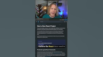 Why Do the React Docs Hide Vite??