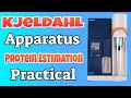 Determination of protein content in milk and milk products using kjeldahl method 