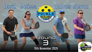 David/Melissa -vs- Andrew/Sharon - Partner Round Robin Round 3 - 15th Nov 2025