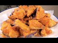 风靡日本的炸茄子做法，超简单！炸出的茄子特别脆，又香又甜，连吃3块才过瘾，特别推荐！