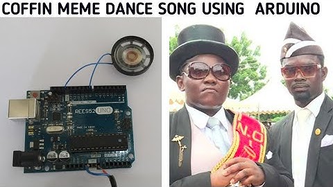 Coffin meme dance song on Arduino ||VHS Hacks