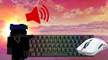 Relaxing Keyboard + Mouse Sounds ASMR w/ Lofi | Hypixel Bedwars