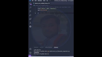 Using the zip function to iterate over multiple lists