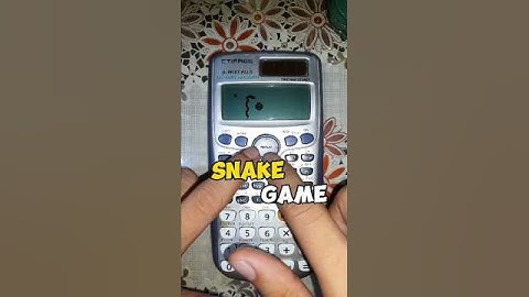 Playing Snake Game On Calculator 😂😱 #shorts #ytshorts