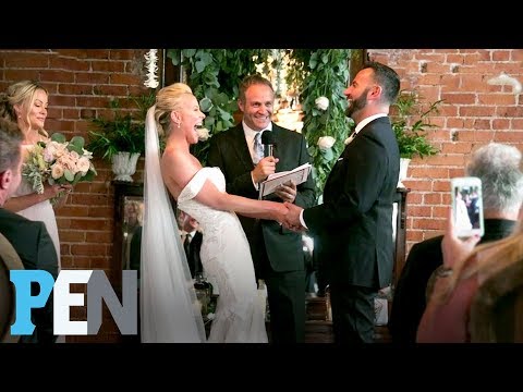 Inside Sweet Valley High Star & Cancer Survivor Brittany Daniel's Urban-Chic Wedding | PEN | People