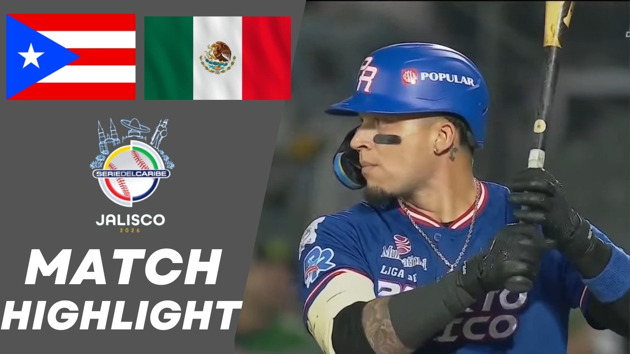 Puerto Rico vs Mexico Red Semifinal Full game Feb 6 | Caribbean Series 2026 | Serie del Caribe