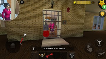 Scary Teacher 3D ( Mod menu) - Troll miss T every day , gameplay android/ ios