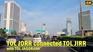 Driving Around Tol Dalam Kota [Jakarta Inner Ring Road] to Lingkar Luar [JORR] & Jagorawi Toll Road❗