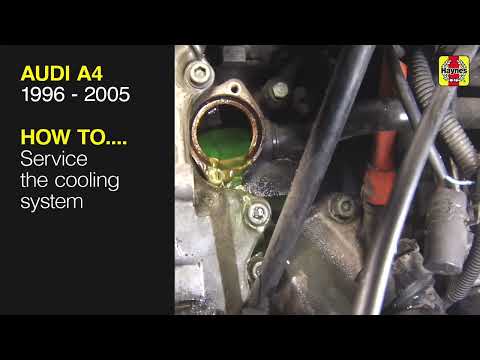 How to Service the cooling system on the Audi A4 1996 to 2001